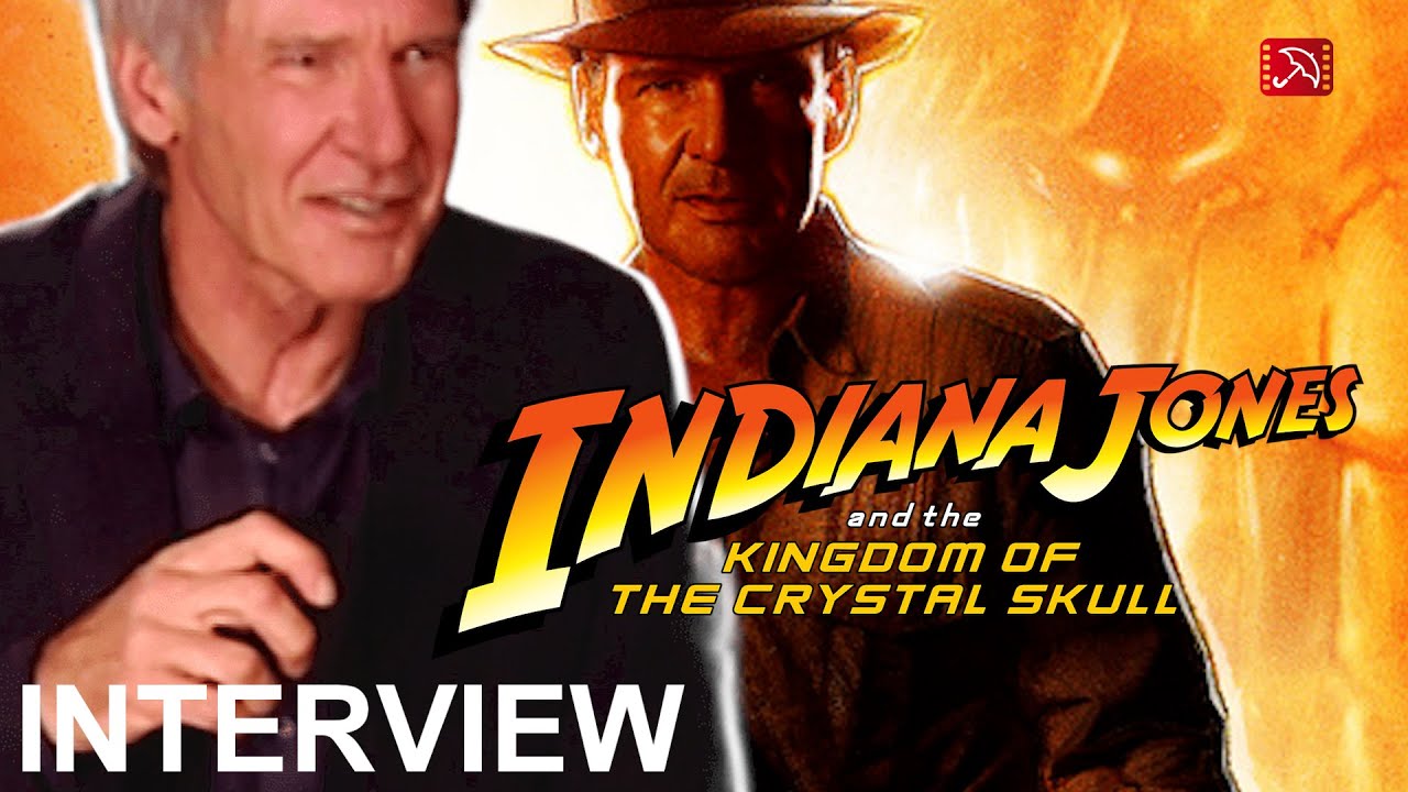 Harrison Ford INDIANA JONES AND THE KINGDOM OF THE CRYSTAL SKULL Interview (2008) *Throwback*