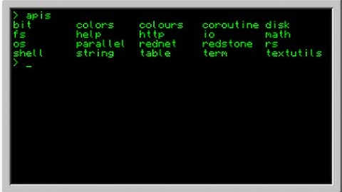 Computercraft - Rednet Messaging