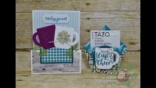 Stand-Up Step Card & Favor