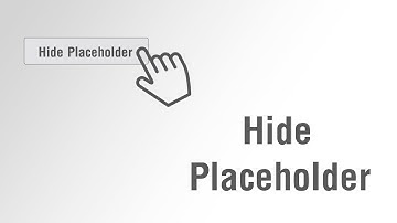 Arabic Tutorials - Hide Placeholder On Input Focus With Pure Css