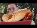 My First McRib from McDonald's