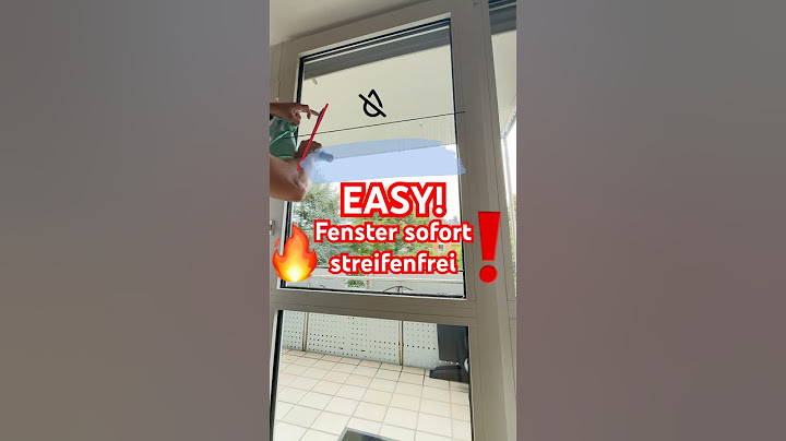 Fenster putzen für Anfänger: Tipps vom Profi