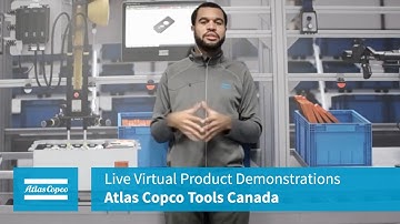 Atlas Copco Tools Canada | Live Virtual Product Demonstrations