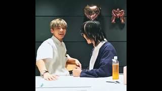 sometimes I see yeonjun and soobin and hueningkai they beomgyu hug Taehyun😌🥺☺️ #taegyu