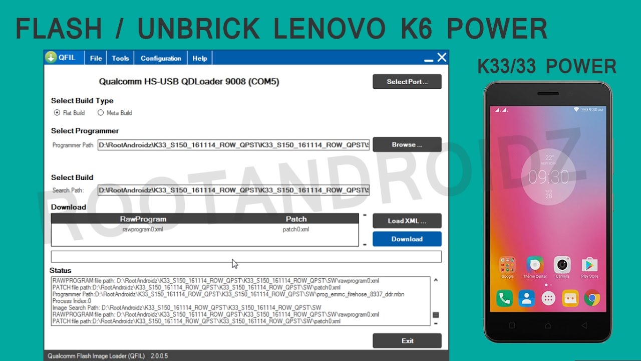 Lenovo K6 Power Stock Rom Flashing | Flash/Unbrick Lenovo K6 Power - YouTube