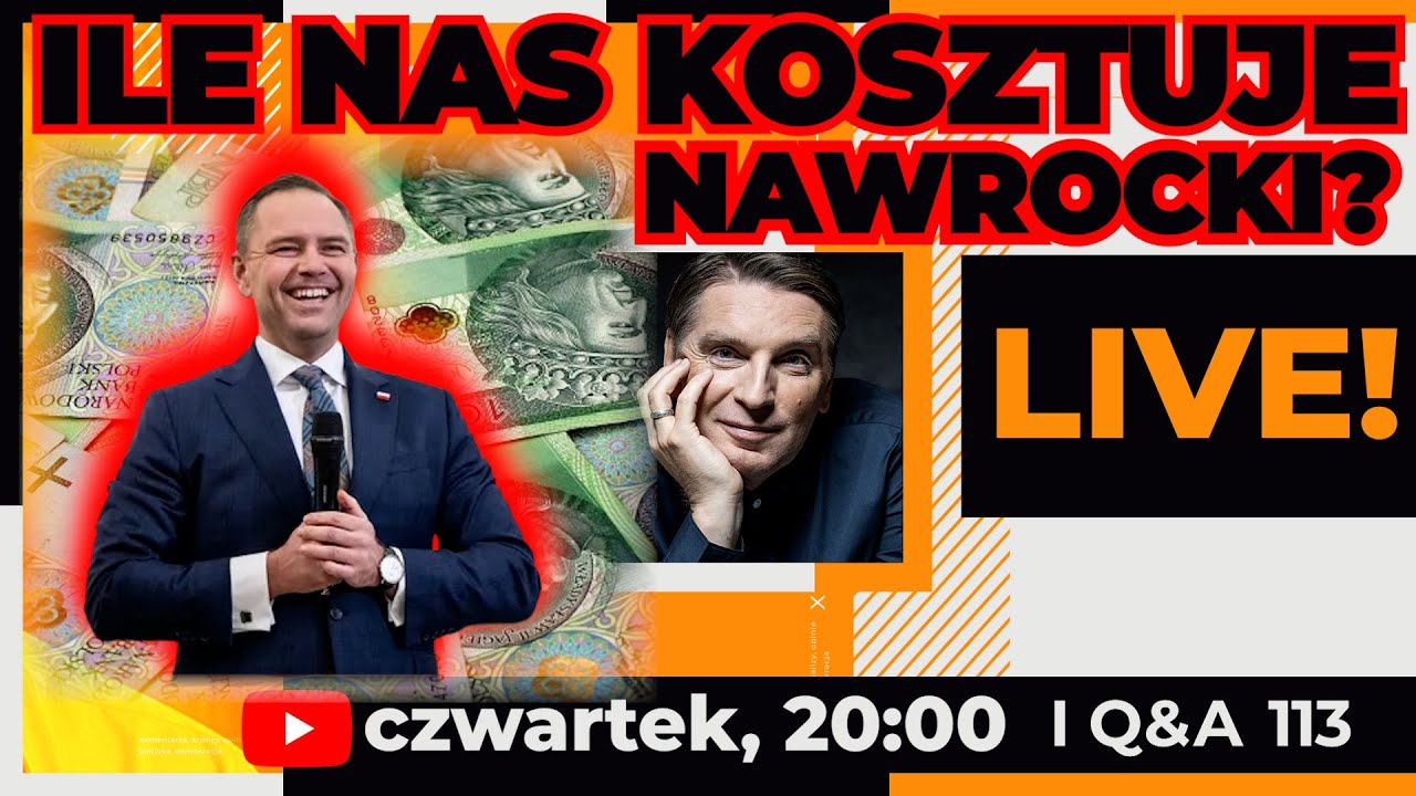 Ile nas kosztuje Nawrocki? | Tomasz Lis LIVE! Q&A 21.08.2025