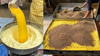 ULTIMATE Making of Dal Moth😱😱 जो इसे खा लेता है उसे कोई और नमकीन कभी पसंद नहीं आती😳😳 Indian Food screenshot 1