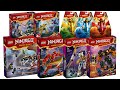 All lego ninjago dragons rising sets january 2024 compilationcollection speed build
