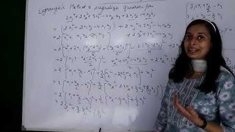 Bilinear and quadratic form part 3