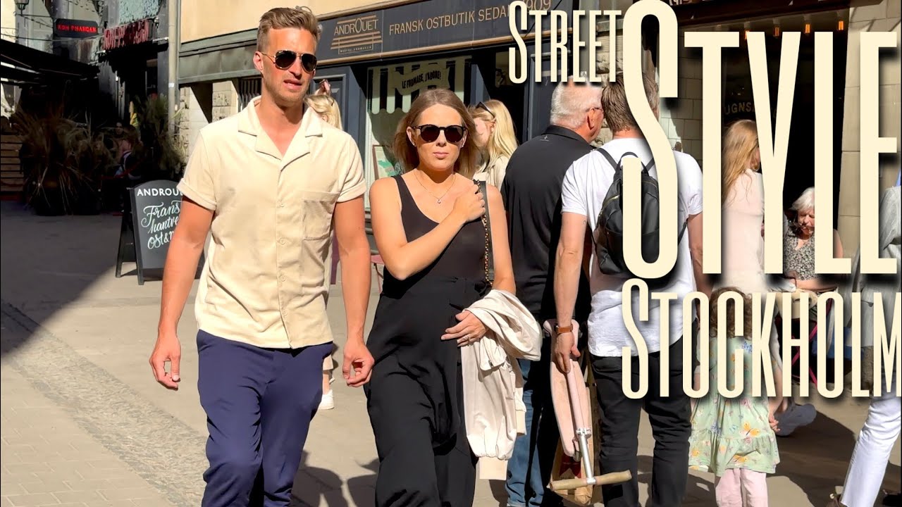Как одеваются в Стокгольме в мае | Шведская уличная мода | Что носят в Стокгольме