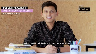 Student Testimonial Pg In Creative Technology And Design École Intuit Lab, Bengaluru