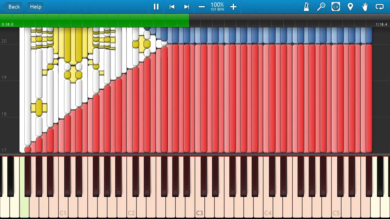 Philippines flag on synthesia  Lupang Hinirang