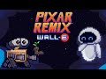Walle in 16bit  pixar remix