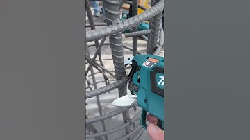 Automatic rebar binder improves tying efficiency - Good tools and machinery make work easy