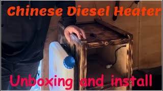 Chinese Diesel Heater Install and unboxing