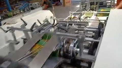 Paper Bag Machine | Bottom Folder Machine