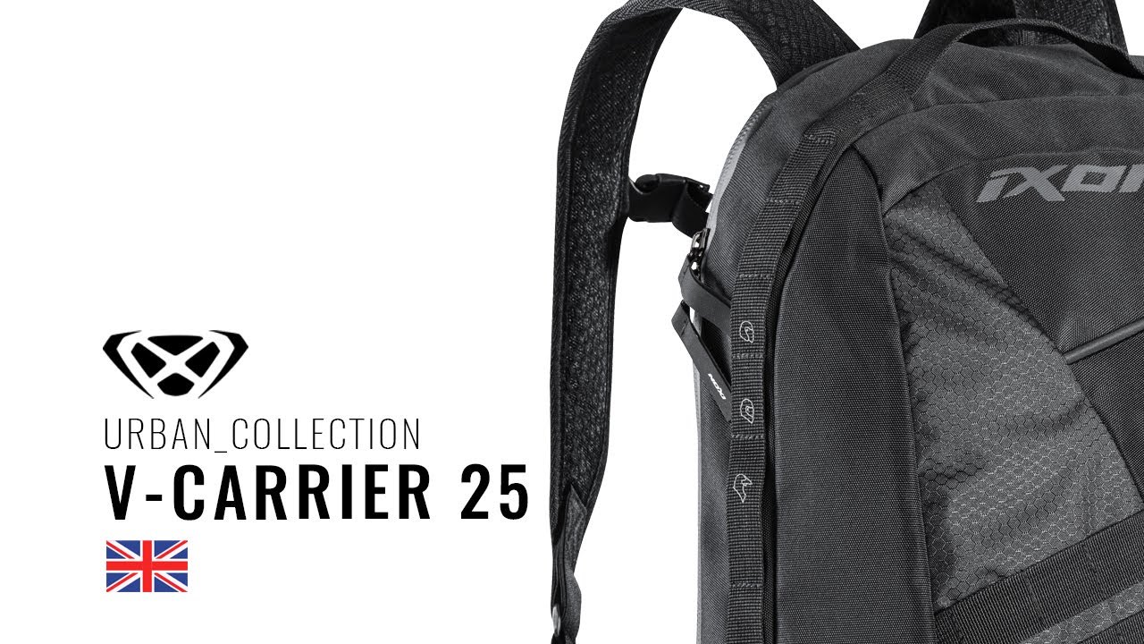 Ixon V-carrier 25 Backpack Black | MotoStorm [en]