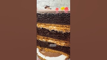Deze verjaardagstaart is geïnspireerd op ons favoriete dessert... en ik weet het niet zeker 👀