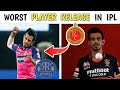 10 WORST PLAYER RELEASES in the IPL History || 22 YARDS INFO