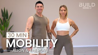 30 Min Mobility And Full Body Stretching Routine - Active Recovery Day 9 Build Series 3