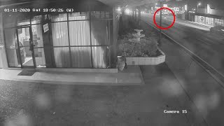 Surveillance video of hit-and-run crash in Miami-Dade County