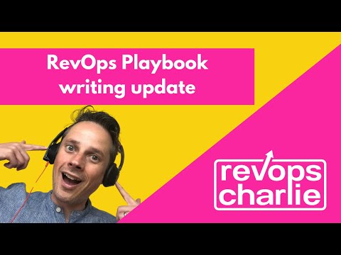 Revenue Operations Playbook for founders - Book writing update