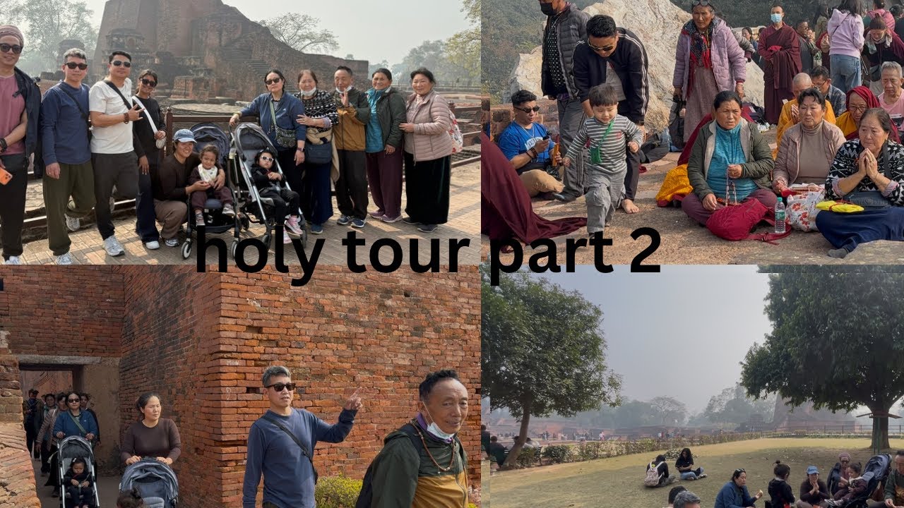 Pilgrimage to Bodhgaya 2026(part 2)||nalanda||Tibetan vlogger 