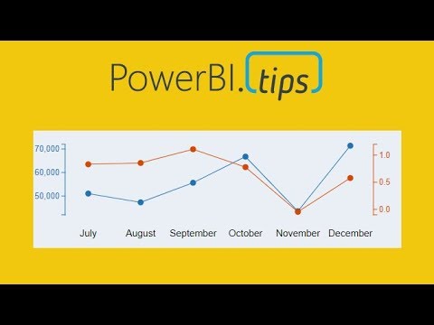 Power Bi Secondary Axis Line Chart