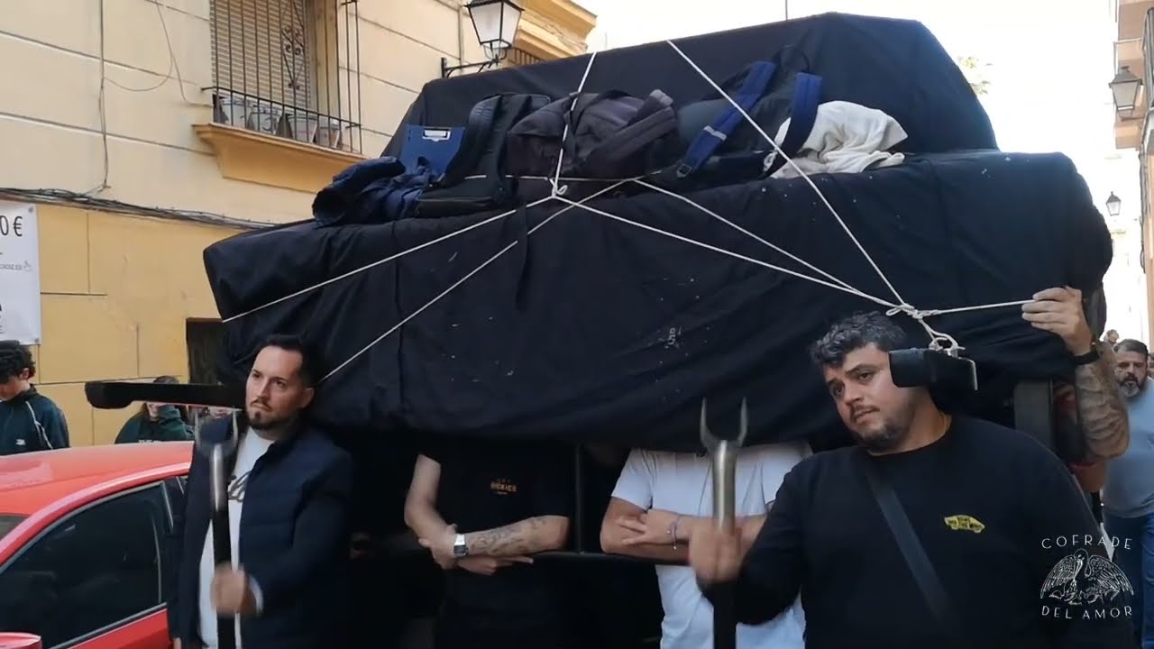 Traslado paso Soledad (Santo Entierro), Cuaresma Cádiz 2025