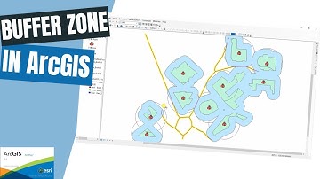 How to create buffer zone in ArcGIS | Buffer analysis in ArcGIS | v6
