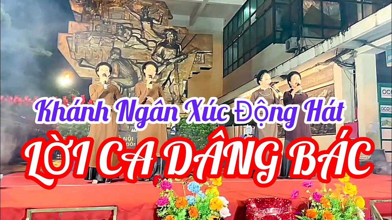 Hát Mừng Sinh Nhật Bác LỜI CA DÂNG BÁC| Khánh Ngân & Top Nữ 