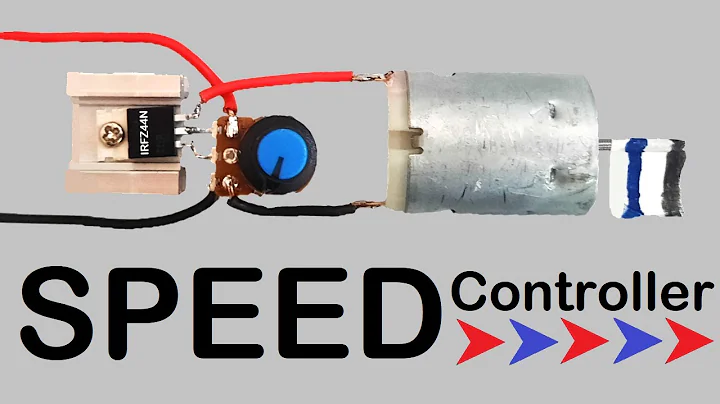 Simple DC Motor Speed Controller Circuit