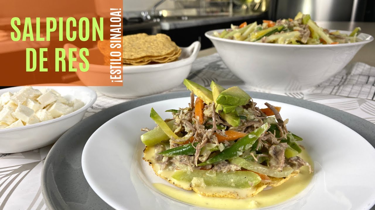 SALPICÓN DE RES - 2 Formas de prepararlo  ¡Pruébalas!!