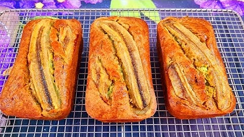 Làm Bánh Chuối Nướng Theo Cách Này Bánh Thơm Mềm Siêu Ngon