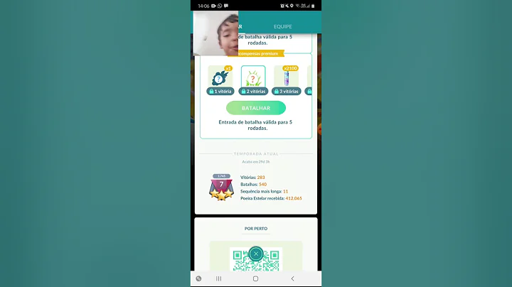 Jogando Pokmon go