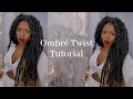 Ombré Twist Tutorial // 3 Different Methods (including a no rubberband, no crochet technique)