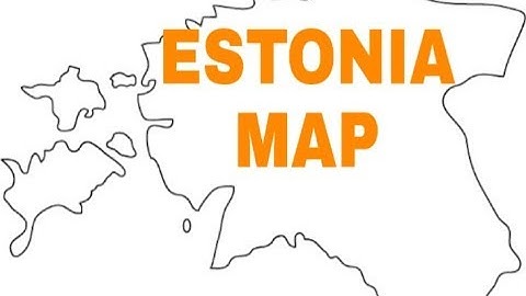 HOW TO DRAW ESTONIA MAP