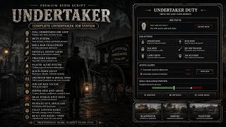RedM [Paid] [VORP] Undertaker Job