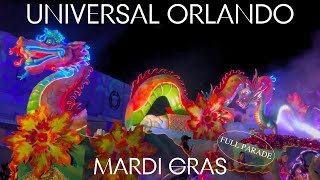 Universal Orlando Mardi Gras Full Parade