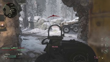 Call of Duty WW2 Multiplayer LMG Gameplay