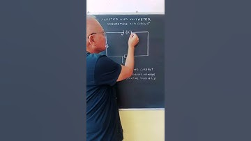 Voltmeter and Ammeter. #Shorts