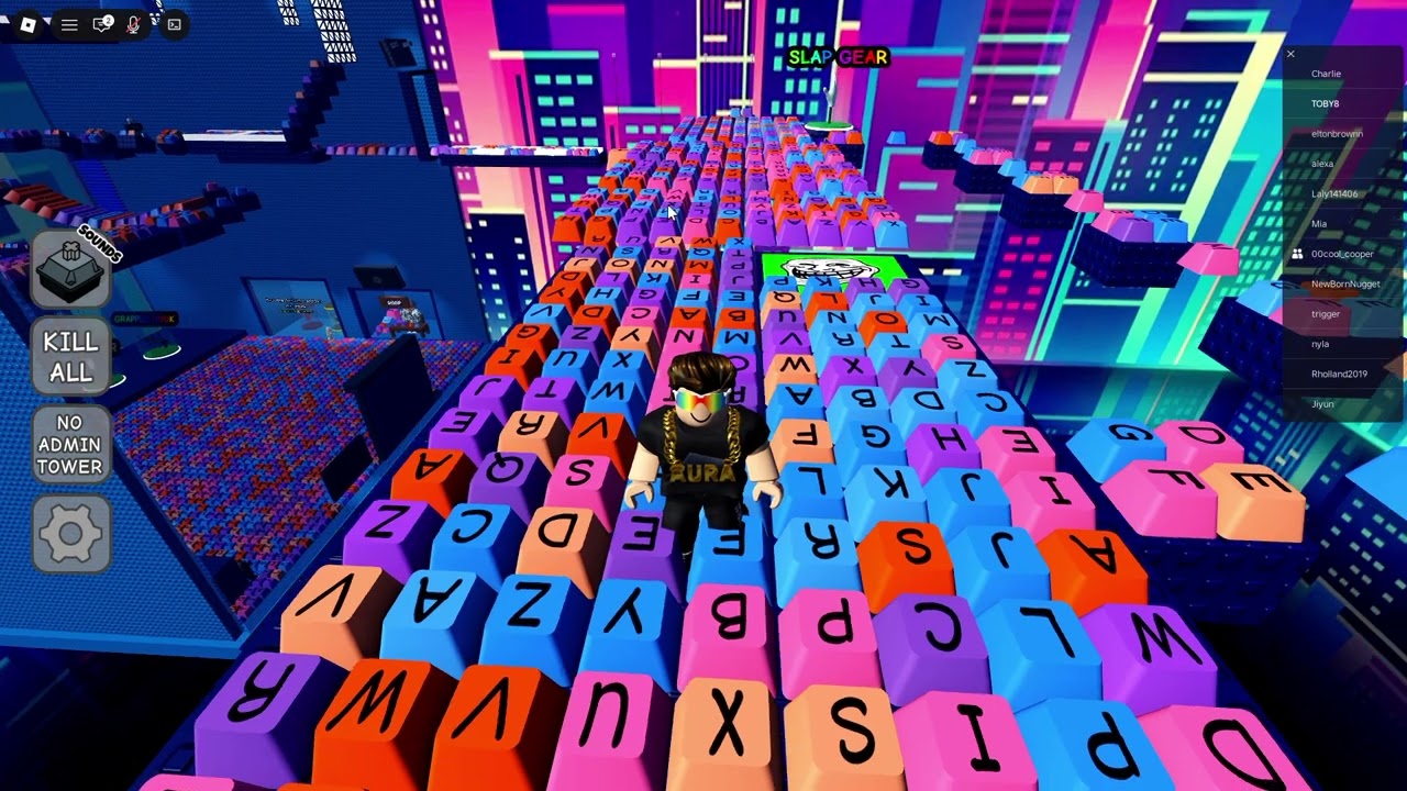 CLICKY KEYBORED TOWER