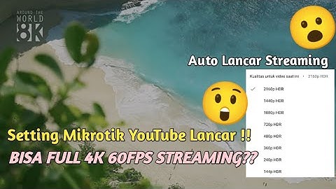 Pisah Traffic Youtube Di Mikrotik //  STREAMING LANCAR !!