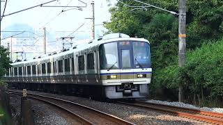 221系NC607編成 奈良線 快速列車