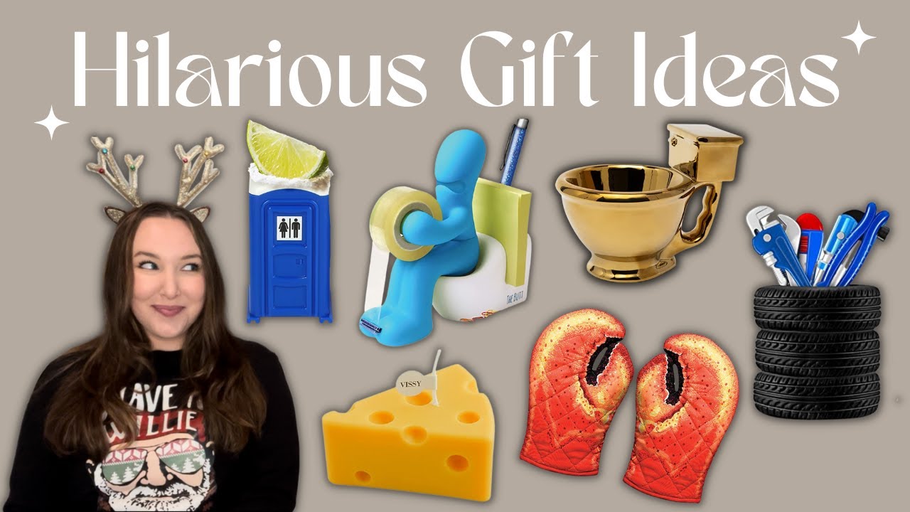 WHITE ELEPHANT GIFT IDEAS  Hilarious Gifts That Will Make Everyone On Your  List LOL 