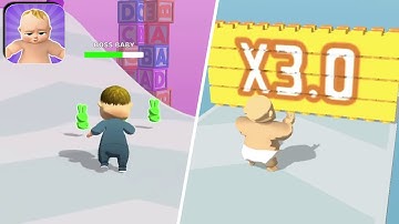 Baby Runner! - Trailer Gameplay - All levels Gameplay Walkthrough Android, iOS