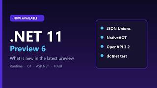 .NET 11 Preview 6 is Here — What’s New (2026)