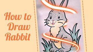 Easy Rabbit Drawing Tutorial🐰✨ | Step by Step | Simple Rabbit Sketch for Beginners 