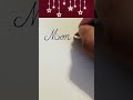 English calligraphy | Cursive Calligraphy Monday | Hand writing
