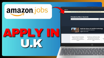 Stap voor stap online solliciteren naar een baan bij Amazon in het Verenigd Koninkrijk in 2025!